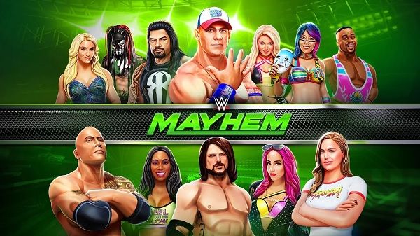 WWE Mayhem tudo infinito