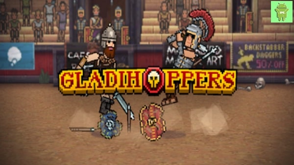 Gladihoppers - Gladiator Battle Simulator! hacked