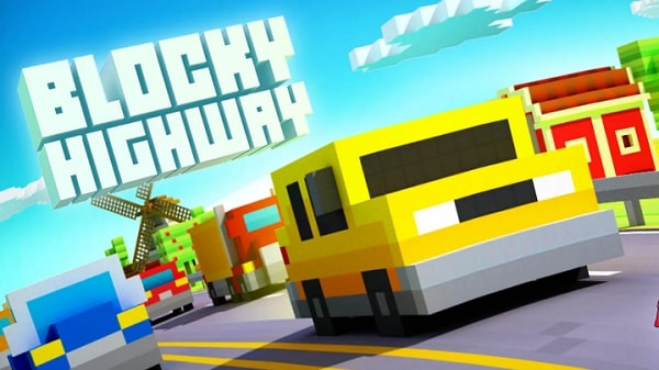 Blocky Highway: Traffic Racing unlimited money